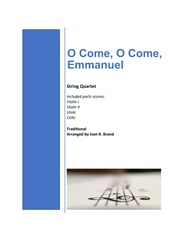 O Come, O Come, Emmanuel (for string quartet) P.O.D cover Thumbnail